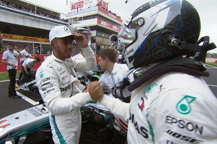 Lewis Hamilton dan Valtteri Bottas akan bersaing di GP F1 Spanyol dengan memulai lomba dari bari ter