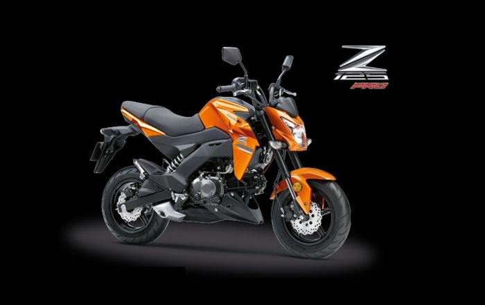 Kawasaki Z125 Pro punya warna baru