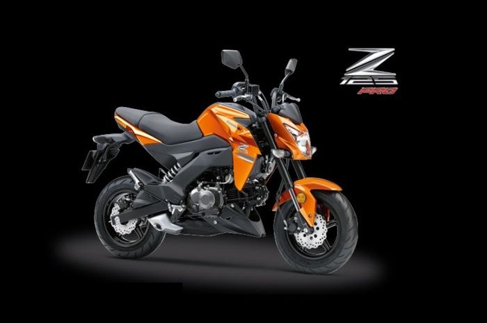 Kawasaki Z125 Pro punya warna baru