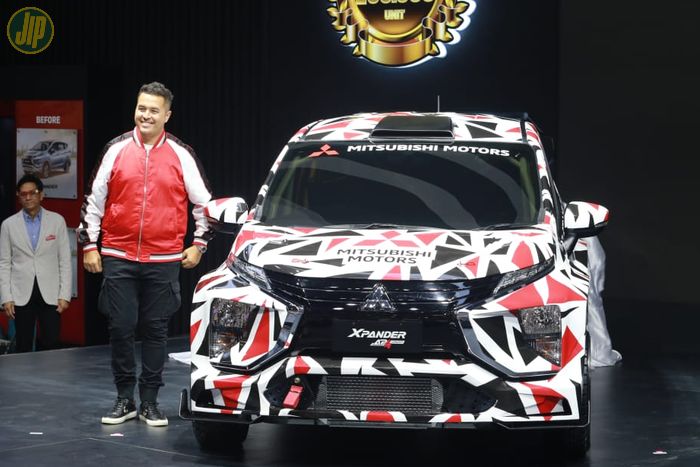 Mitsubishi Xpander akan digunakan Rifat Sungkar di ajang rally