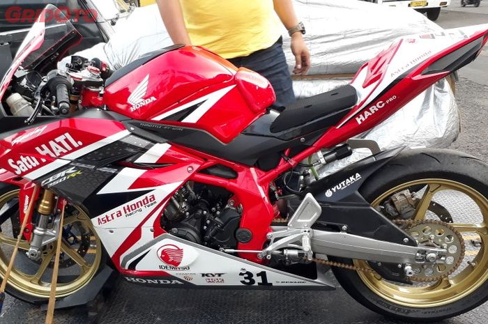 Honda CBR250RR punya Gerry Salim