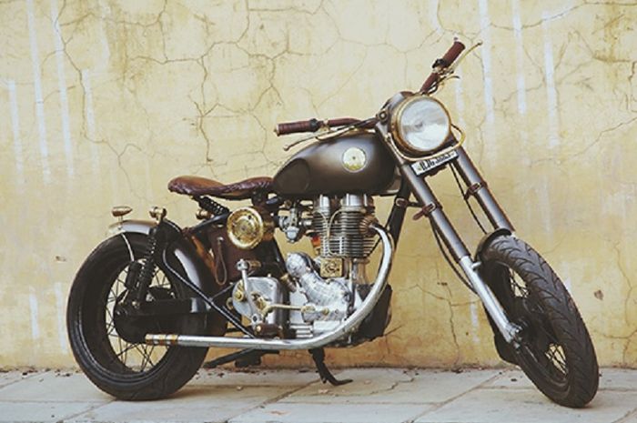 Royal Enfield Bullet &ldquo;Thor&rdquo;, bobber besutan Sisaka Customs