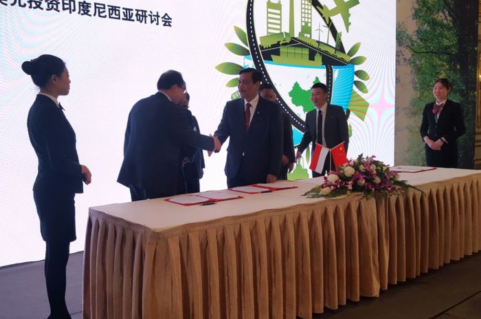 Beberapa kerja sama Indonesia-China ditandatangani Menko Kemaritiman, Luhut Binsar Panjaitan