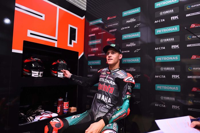 Pembalap Petronas Yamaha SRT, Fabio Quartararo menolak berlarut-larut dalam kekecewaan usai MotoGP Qatar