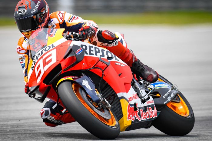 Marc Marquez mengaku tak masalah jika balap MotoGP 2020 digelar tanpa penonton karena penggemar bisa melihat dari rumah (TV)