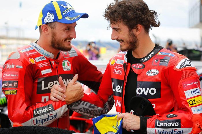 Jadi pembalap terbaik ducati di musim 2021, Francesco Bagnaia akan diperlakukan sama seperti Jack Miller di MotoGP 2022