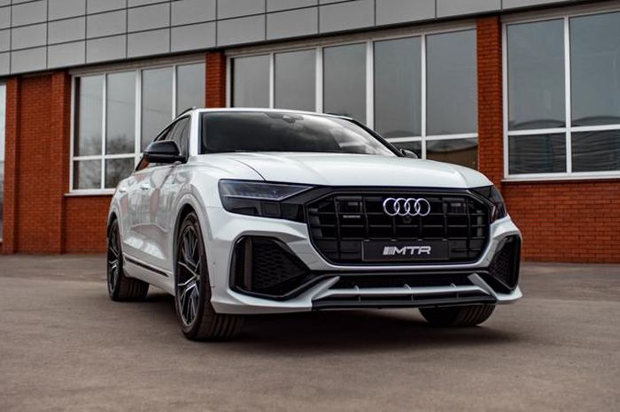 Tampang depan Audi Q8 garapan MTR Design dikemas lebih sporty dan tegas