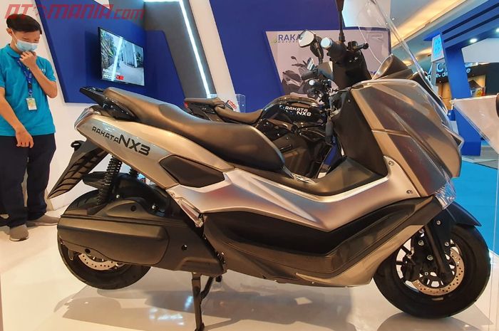 Rakata NX3, motor listrik dengan tampilan mirip Yamaha NMAX, simak berikut detailnya