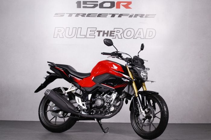 All New CB150R Streetfire warna Stringer Red Black