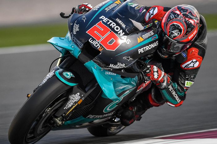 Baru lima hari menggunakan motor baru Yamaha, Fabio Quartararo belum bisa memprediksi mengenai performanya pada musim ini