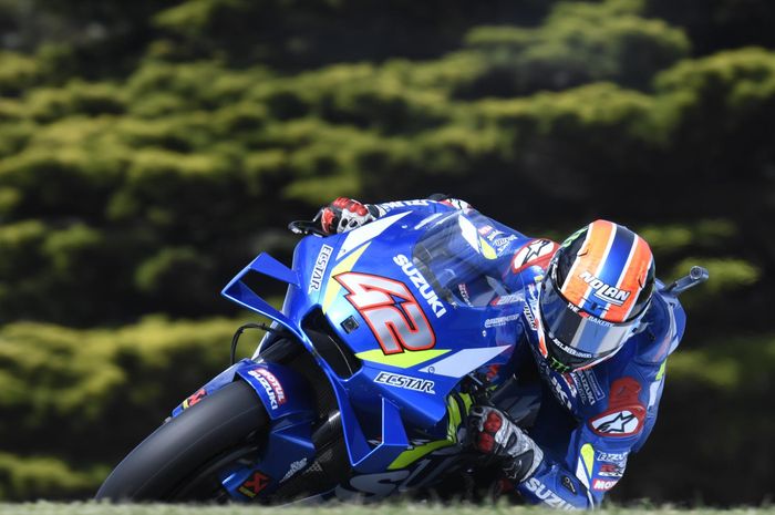 Pembalap Suzuki Ecstar, Alex Rins mengaku kecewa karena kembali gagal meraih podium di balapan MotoGP Australia 2019