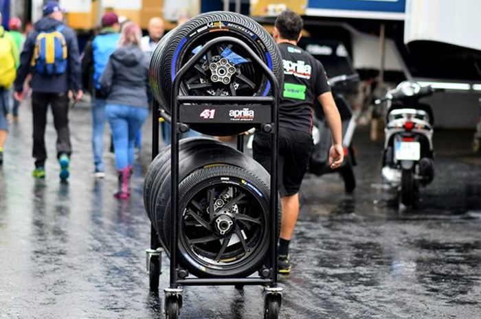 Michelin sebagap pemasok tunggal ban di MotoGP siapkan ribuan tiap rondenya