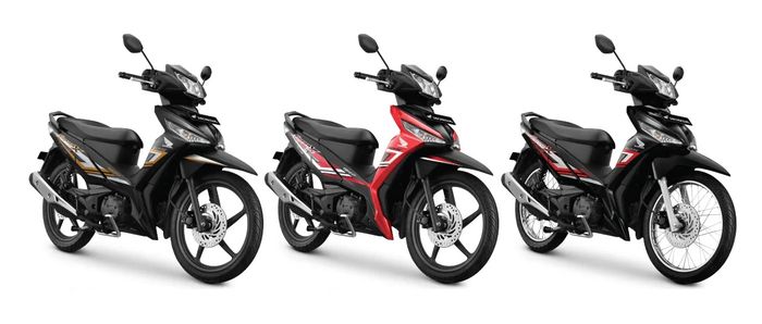 Pilihan warna Honda Supra X 125 FI