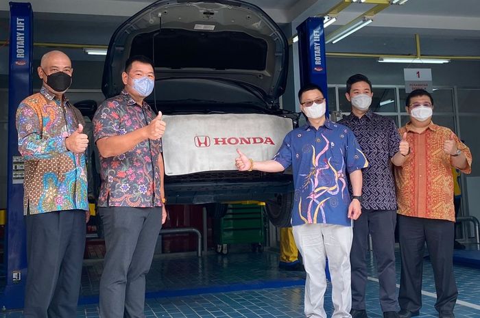 Peresmian dealer baru Honda di Tomohon, Sulawesi Utara