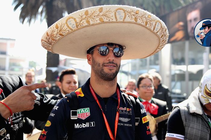 Daniel Ricciardo akan start dari barisan tengah di sirkuit Autodromo Hermanos Rodriguez, Meksiko