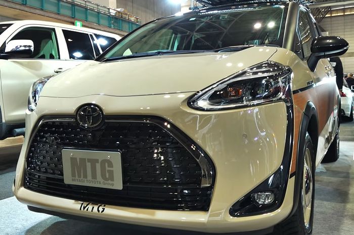 Modifikasi Toyota Sienta garapan MTG, Jepang padukan nuansa retro dan crossover