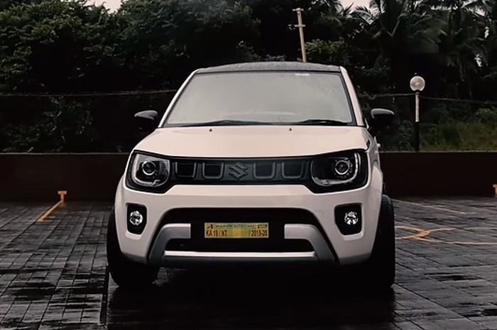 Modifikasi Suzuki Ignis simpel namun terlihar sangar