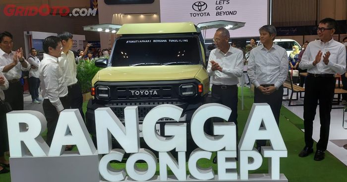 Toyota Rangga Concept resmi diperkenalkan di Indonesia, Kamis (10/8/2023).