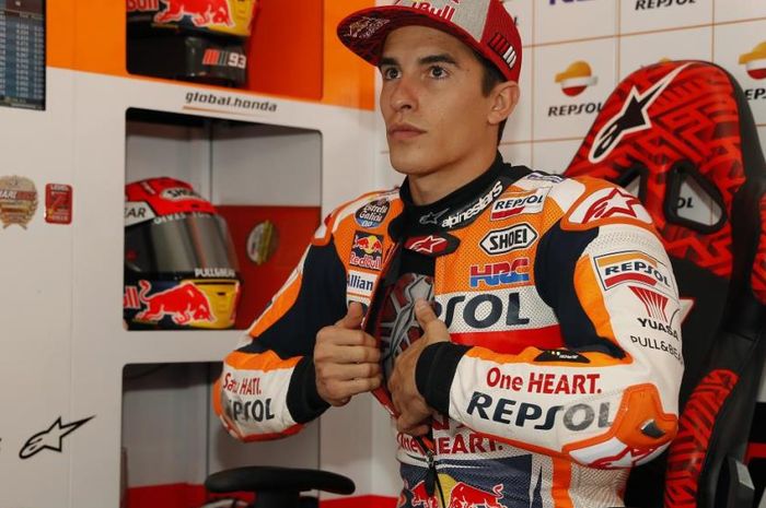 Menurut Marc Marquez di lintasan semua pembalap adalah lawan