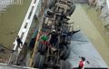 Terungkap Penyebabnya, Jembatan 35 Tahun Tak Kuat Tahan Tiga Truk Bermuatan Puluhan Ton