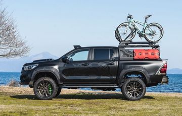 hilux bike rack