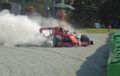 Red Flag! Tabrak Dinding Pembatas, Charles Leclerc Tambah Musibah Buat Ferrari di F1 Italia 2020