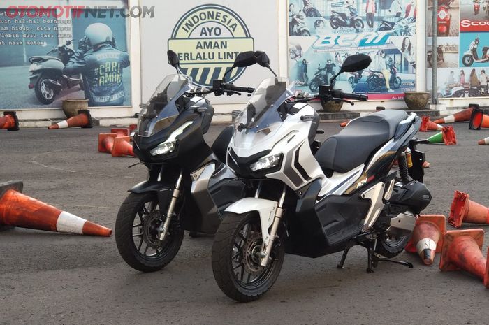 Dua unit Honda ADV150 pasca dites media