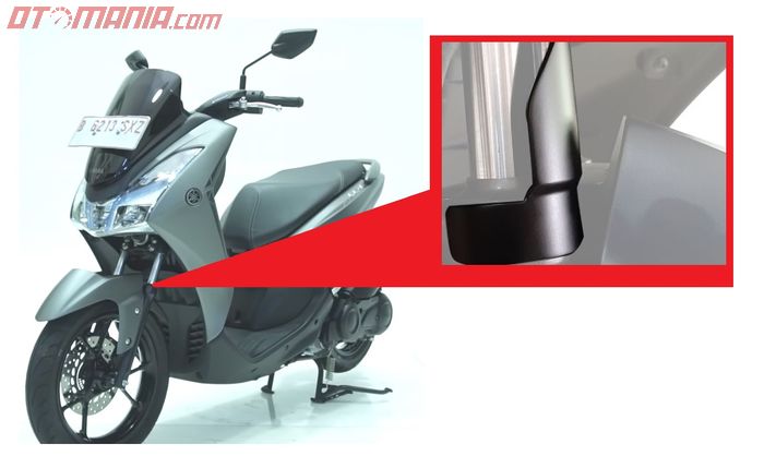 Cover front fork yang dirilis Yamaha berguna melindungi sokbreker depan