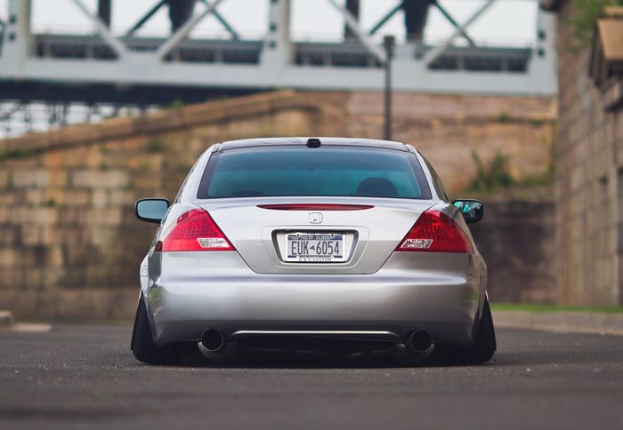 Tampilan belakang modifikasi Honda Accord 