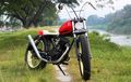 Kalem dan Elegan, Honda CG125 Bergaya Bobber-Chopper Minimalis