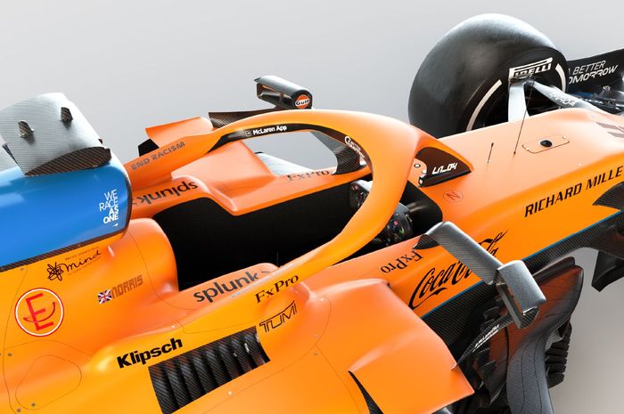 McLaren MCL35M, mobil baru tim McLaren bermesin Mercedes untuk musim balap F1 2021