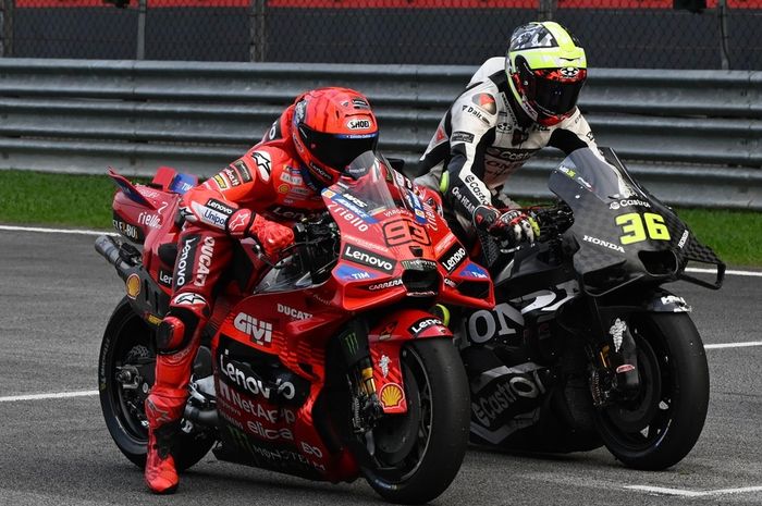 Motor MotoGP ceper banget saat start