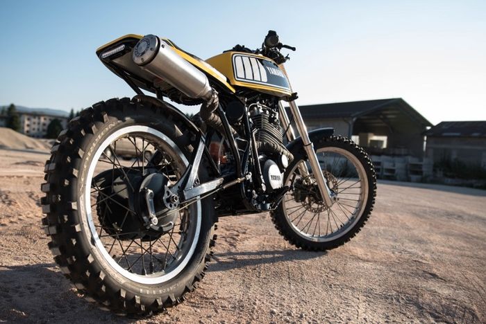 Yamaha XT550 1982 kustom tracker dari The Rice Eaters Garage, dilansir oleh www.specialgarage.com