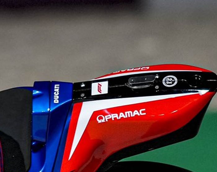 Ada logo F1 di motor tim Pramac Racing MotoGP 2021