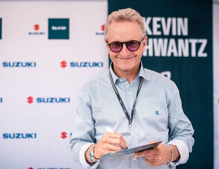 Juara dunia GP500 1993 sekaligus legenda Suzuki, Kevin Schwantz