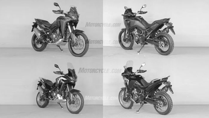 Terlihat ada dua versi Honda CRF1100L 