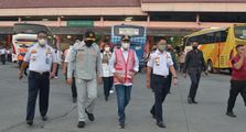 Inspeksi Terminal Kampung Rambutan Menhub Pastikan Kelaikan Bus