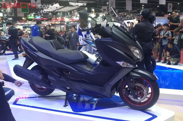 Suzuki Burgman 400 ABS dirilis di BIMS 2019