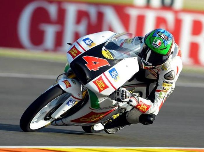 Francesco Bagnaia sendiri mulai terjun ke ajang Moto3 pada 2013 lalu bersama Tim Italia FMI