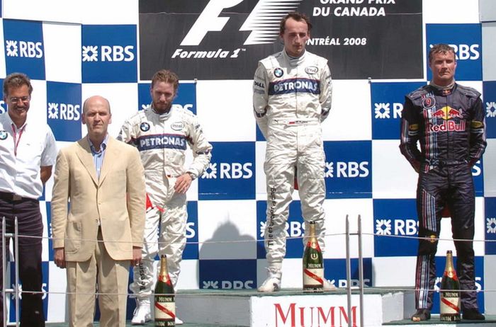 Robert Kubica meraih kemenangan untuk tim Sauber di GP F1 Kanada 2008 yang juga merupakan satu-satunya kemenangan pembalap Polandia ini