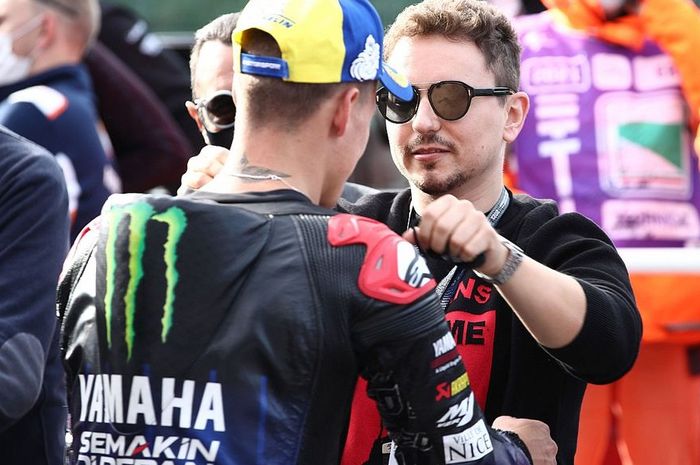Jorge Lorenzo berikan nasihat untuk Fabio Quartararo yang masih pikir-pikir untuk perpajang kontrak dengan Yamaha MotoGP