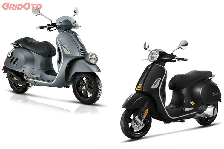 Selisih Rp 2 Juta, Simak Bedanya Vespa GTV Sei Giorni II dan GTS 300 Super  Tech - GridOto.com