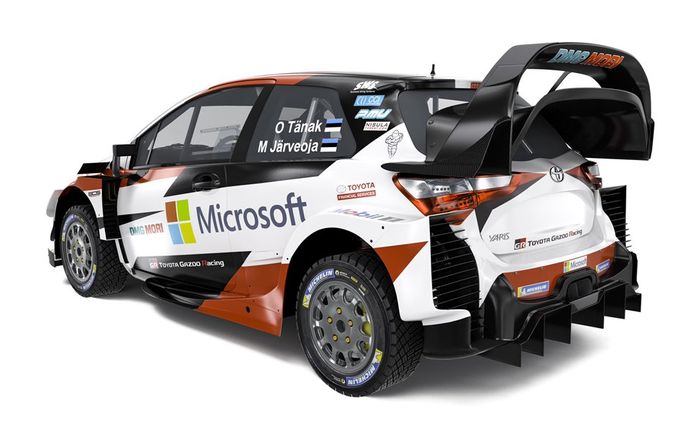 Toyota yang kembali ke WRC pada 2017, jadi juara dunia kategori pabrikan di 2018