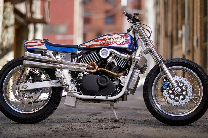 Harley-Davidson Street 750 jadi tribute untuk Evel Knievel