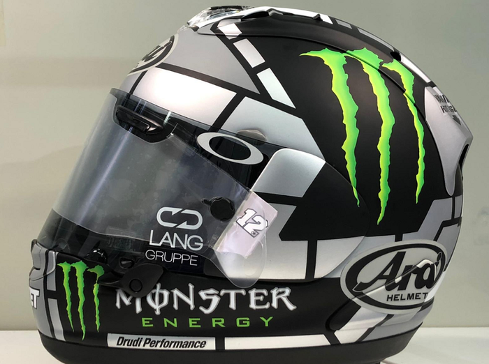 Helm baru Maverick Vinales