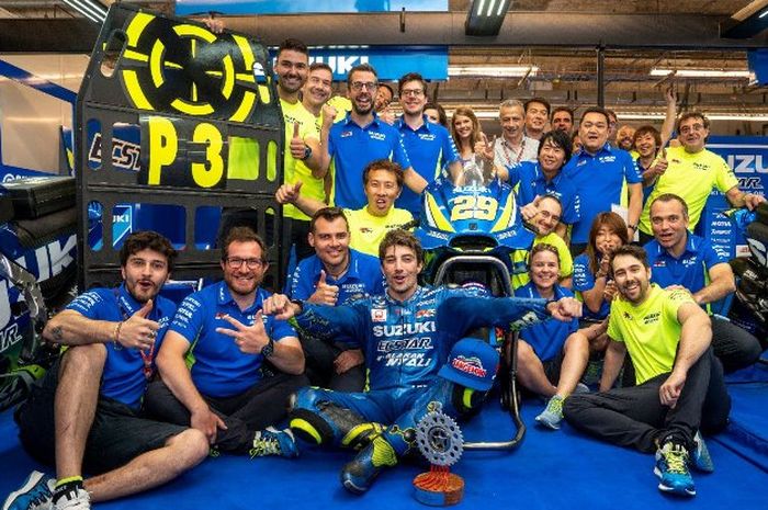 Andrea Iannone tinggalkan Suzuki akhir musim ini dan pindah ke tim Aprilia musim depan