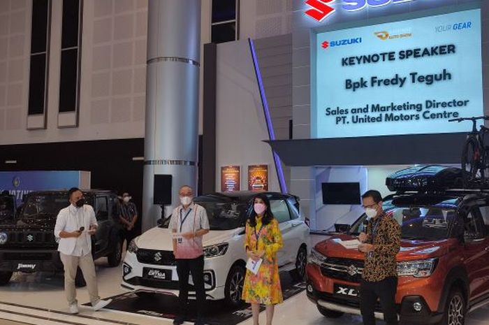 Suzuki ikut serta dalam GIIAS 2021 di Surabaya