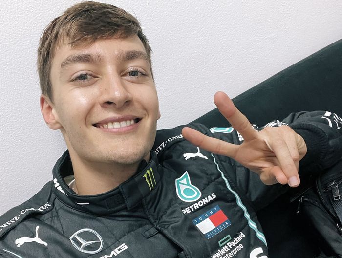 Gagal meraih pole position pertamanya usai kalah tipis dari Valtteri Bottas di Kualifikasi F1 Sakhir 2020, Ini Komentar George Russell