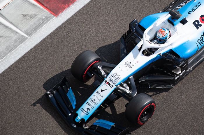 Pendatang baru di tim Williams, Nicholas Latifi saat tes di Abu Dhabi 2019