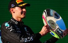 George Russell Belum Puas, Meskipun Raih Podium Perdana Untuk Tim Mercedes di F1 Australia 2022
